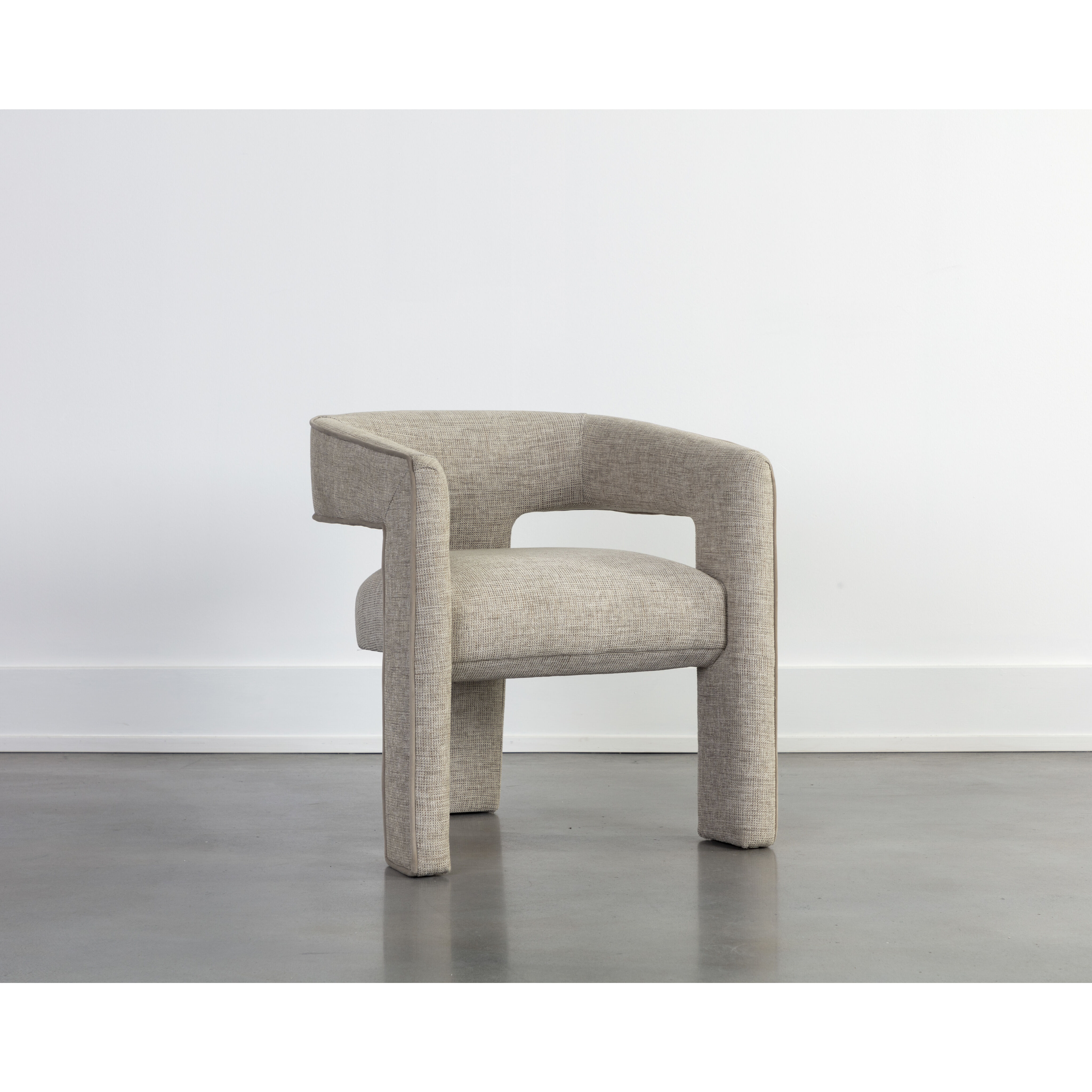 Krasner Rhapsody Sand Dining Armchair